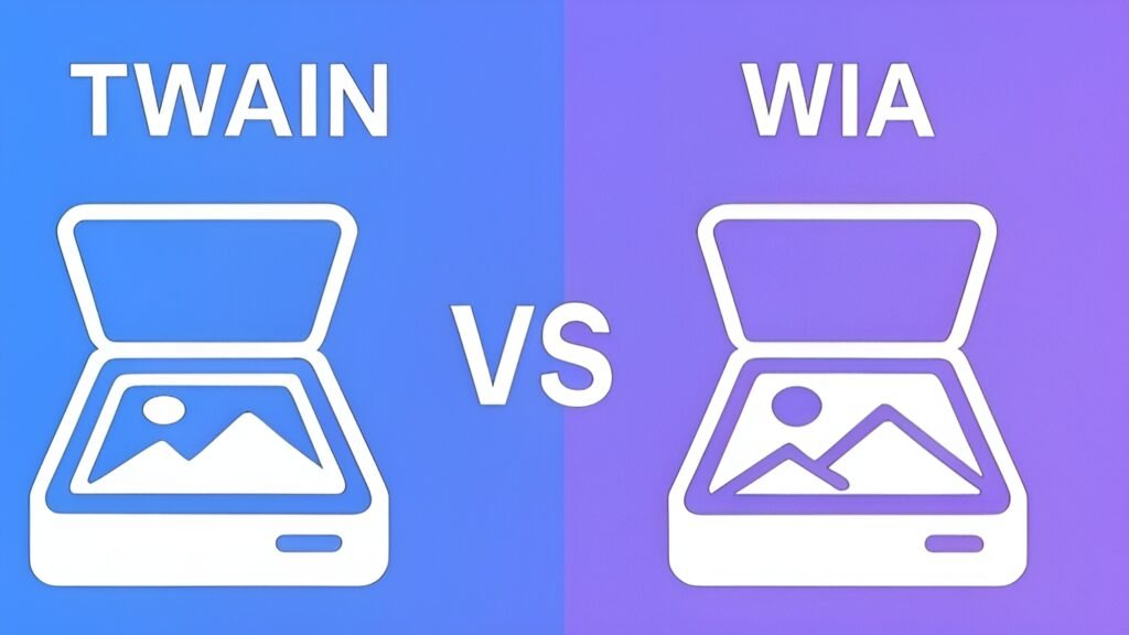 TWAIN vs WIA Scanner Differences