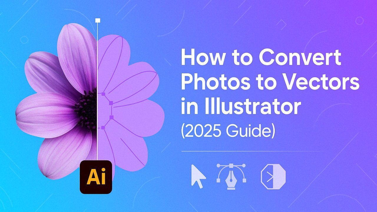 How to Convert Photos to Vectors in Illustrator (2025 Guide)