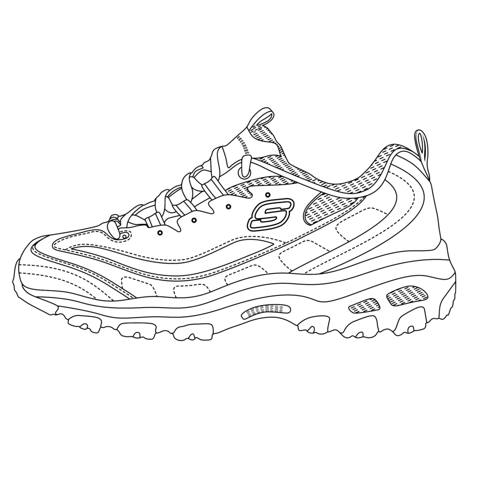 Image after complex line art