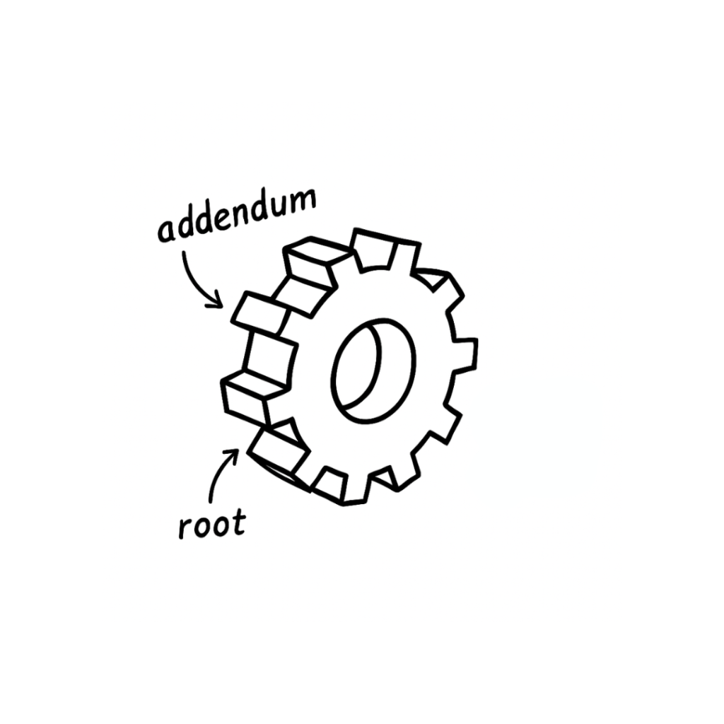 Simple sketch after vector line drawing