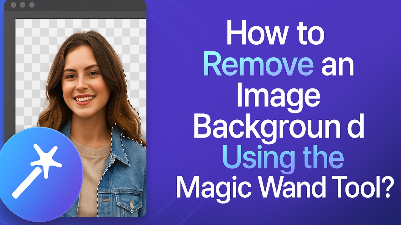 How to Remove an Image Background Using the Magic Wand Tool