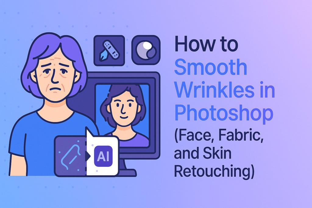 How to Smooth Wrinkles in Photoshop (Face, Fabric, and Skin Retouching)