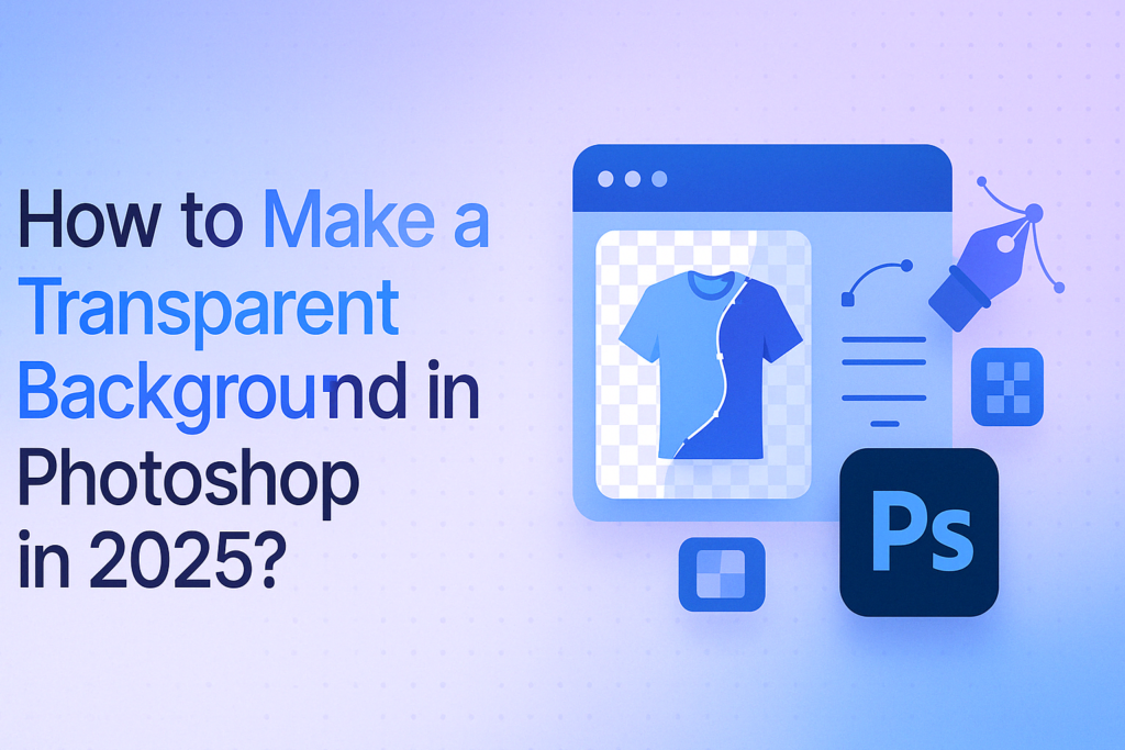 How to make a transparent background in Photoshop in 2025?